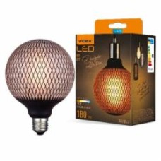Лампа светодиодная Videx FIL VL-DG125BP G125 6 Вт E27 1800 К 220 В желтая 27618