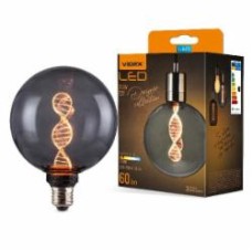 Лампа светодиодная Videx FIL VL-DNA-G125-S G125 3,5 Вт E27 1800 К 220 В матовая 27610