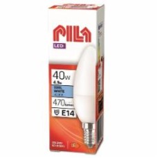 Лампа светодиодная Philips PILA B35 470Lm 5 Вт B35 матовая E14 220 В 4000 К 929003604031
