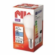 Лампа светодиодная Philips PILA P45 470Lm 5 Вт P45 матовая E14 220 В 4000 К 929003540731