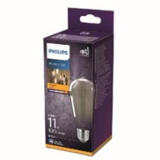 Лампа светодиодная Philips ST64 2,3 Вт E27 1800 К 220 В прозрачная 929002380601