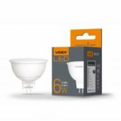 Лампа светодиодная Videx 6 Вт MR16 матовая GU5.3 220 В 4100 К 24965