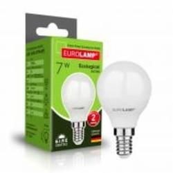 Лампа светодиодная Eurolamp ECO 7 Вт G45 матовая E14 220 В LED-G45-07144(P)