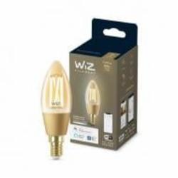 Умная лампа WIZ Smart FIL Wi-Fi 4,9 Вт C37 прозрачная E27 220 В 2000-5000 К 929003017701