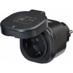 Умная розетка Brennenstuhl Connect Wi-Fi WA 3000 XS02 для улицы черный