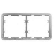 Крепеж Ajax Frame (2 seats) для двух выключателей белый