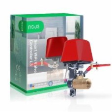 Умный кран перекрытия воды Nous L3 (Wi-Fi) красный