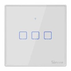 Умный выключатель Wi-Fi Sonoff T2EU3C-TX белый