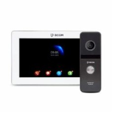 Комплект видеодомофона BCOM BD-770FHD/T White Kit: видеодомофон 7