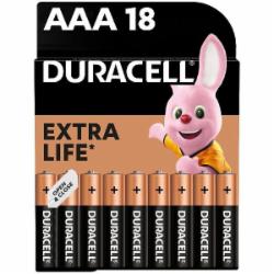 Батарейка Duracell AAA (мизинчиковые) 18 шт.
