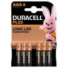 Батарейки Duracell Plus LR03 AAA (R03, 286) 6 шт.