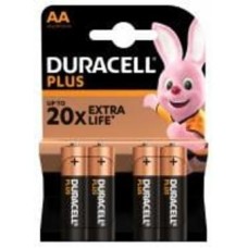 Батарейки Duracell Plus LR06 AA (R6, 316) 4 шт.