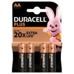 Батарейки Duracell Plus LR06 AA (R6, 316) 4 шт.