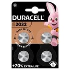 Батарейка Duracell типу таблетка 3В CR2032/CR 4 шт.