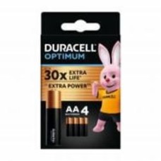 Батарейка Duracell Optimum LR6 AA (пальчиковые) 4 шт.