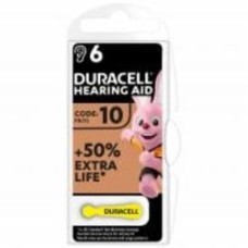 Батарейка Duracell для слухового аппарата PR48 6 шт.
