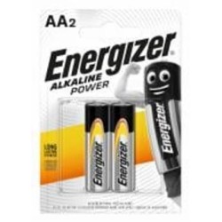 Батарейки Energizer Alk Power AA (пальчиковые) 2 шт. (AA/LR6 FSB2 (633804))