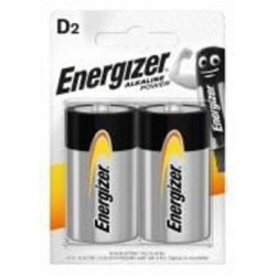 Батарейка Energizer Alk Power D (R20, 373) 2 шт. (E300152200)