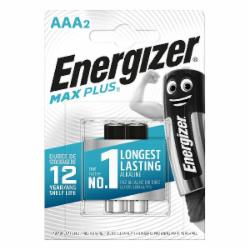 Батарейка Energizer Max Plus AAA (R03, 286) 2 шт. (E301321302)