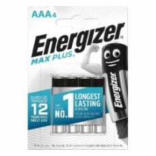 Батарейка Energizer Max Plus AAA (R03, 286) 4 шт. (E301321404)