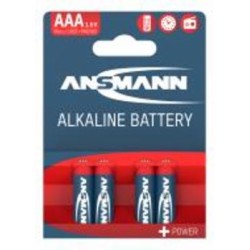 Батарейка Ansmann Alkaline 1,5 V AAA (мизинчиковые) 4 шт. (5015553)