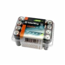 Батарейки ColorWay Alkaline Power щелочные plastic box AA (пальчиковые) 24 шт. (CW-BALR06-24PB)