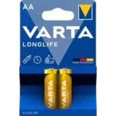 Батарейка Varta Longlife AA (R6, 316) 2 шт. (4106101412)