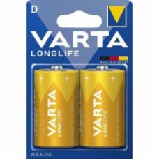 Батарейка Varta Longlife D (R20, 373) 2 шт. (4120101412)