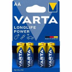 Батарейка Varta Longlife Power AA (R6, 316) 4 шт. (30705051)