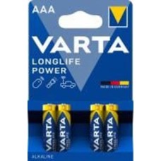 Батарейка Varta Longlife Power AAA (R03, 286) 4 шт. (30705052)