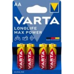 Батарейка Varta Longlife Max Power AA (R6, 316) 4 шт. (04706101404)