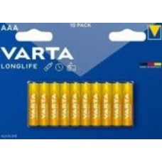 Батарейка Varta Longlife AAA (R03, 286) 10 шт. (4103101461)