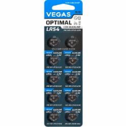 Батарейки VEGAS. LR54BL10 10 шт. (VLR-54BL10-OP)