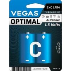Батарейки VEGAS. LR14BL2 2 шт. (VLR-14BL2-OP)