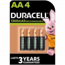 Аккумуляторы Duracell 1300 mAh 1/2AA 4 шт.