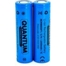 Аккумулятор Quantum Li-ion NCM18650 2200mAh 1С 18650 2 шт. (NCM18650FT/2200-PB2)