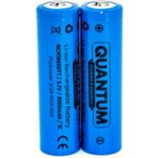 Аккумулятор Quantum Li-ion NCM18650 3000mAh 1С с клеммным выступом 18650 2 шт. (NCM18650TT/3000-PB2)