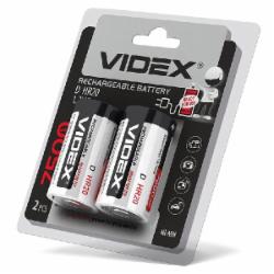 Аккумулятор Videx HR20/D 7500mAh D (R20, 373) 2 шт. (24476)