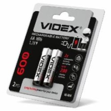 Аккумулятор Videx HR6 / AA 600mAh AA (пальчиковые) 2 шт. (23338)