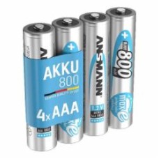 Аккумулятор Ansmann 4x800 mAh NiMH 1.2V maxE Premium AAA (мизинчиковые) 4 шт. (5035042)