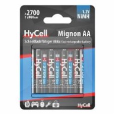 Аккумулятор Ansmann HyCell 4x2700 mAh NiMH 1.2V 1/2AA 4 шт. (5030682)