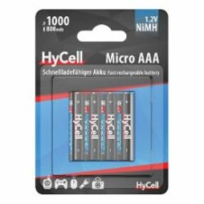 Аккумулятор Ansmann HyCell 1000 mAh NiMH 1.2V AAA (мизинчиковые) 4 шт. (5030662)