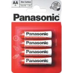 Батарейки Panasonic AA (R6, 316) 4 шт. (R6REL/4BPR)