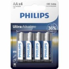 Батарейка Philips Ultra Alkaline AA (R6, 316) 4 шт. (LR6E4B/10)