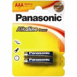 Батарейка Panasonic Alkaline Power AAA (R03, 286) 2 шт. (LR03REB/2BP)