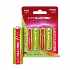 Батарейки Euroelectric AAA (мизинчиковые) 4 шт. (BL-AAA-EE(4)PE)