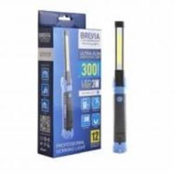 Фонарь-лампа Brevia 11360 LED 3W COB+1W LED 300lm 2000mAh голубой
