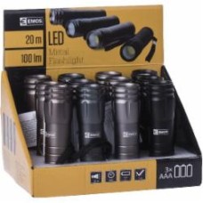 Фонарик Emos P4705 100 Lm серый/черный Фонарик Emos P4705 100 Lm серый/черный