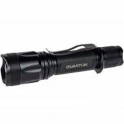 Светодиодный фонарик Quantum QM-FL1010-18650/1500-PB 10W LED с zoom-фокусом серия Техно черный