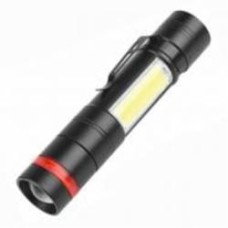 Фонарик Quantum QM-FL1030 Assistant 3W LED+COB USB с функцией Power Bank черный
